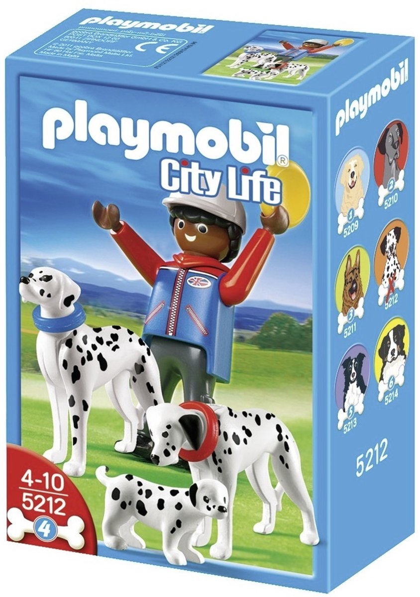 Dalmatiër familie/Famille de Dalmatiens