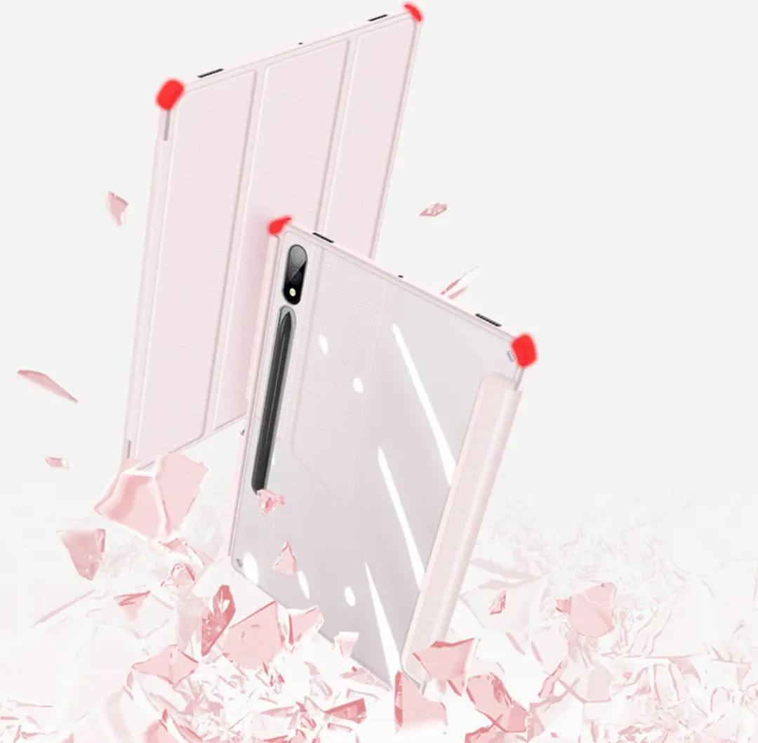 Dux Ducis Toby Series Tablethoes Samsung Galaxy Tab S10 Ultra - Roze