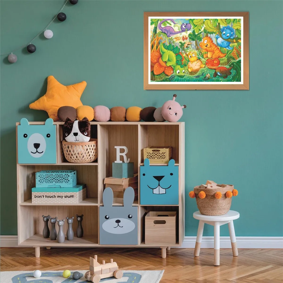 Clementoni Puzzel 24 Maxi Stukjes Schattige Dinosaurusen - Multikleur - afbeelding 6 van 6