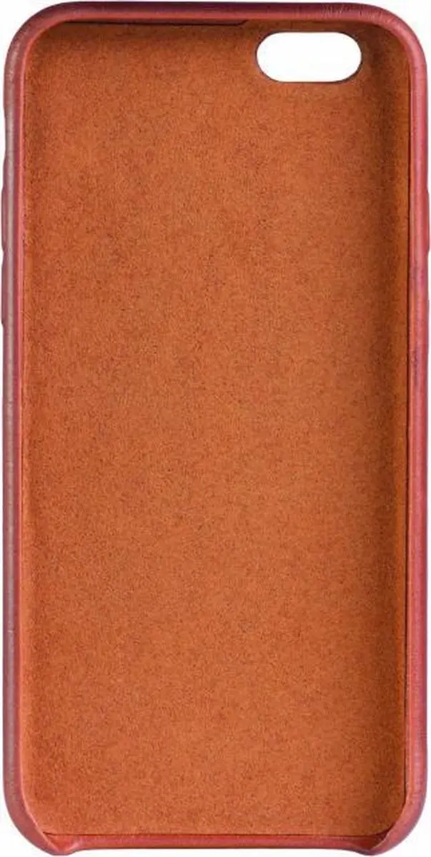 Senza Desire Cardslot iPhone 6/6s Hoesje - Echt Leer Burned Cognac - LEACVR1010