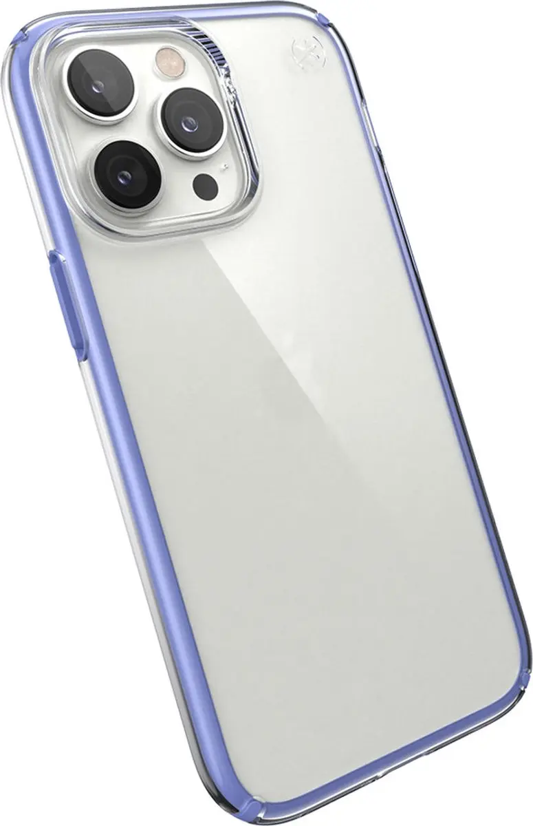 Speck Presidio Perfect Clear iPhone 14 Pro Max Hoesje - Paars Transparant - 150095-9862