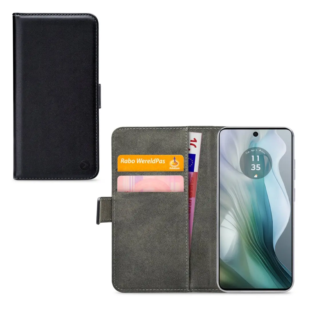 Mobilize Classic Gelly Wallet Bookcase Motorola Moto E14 - Zwart