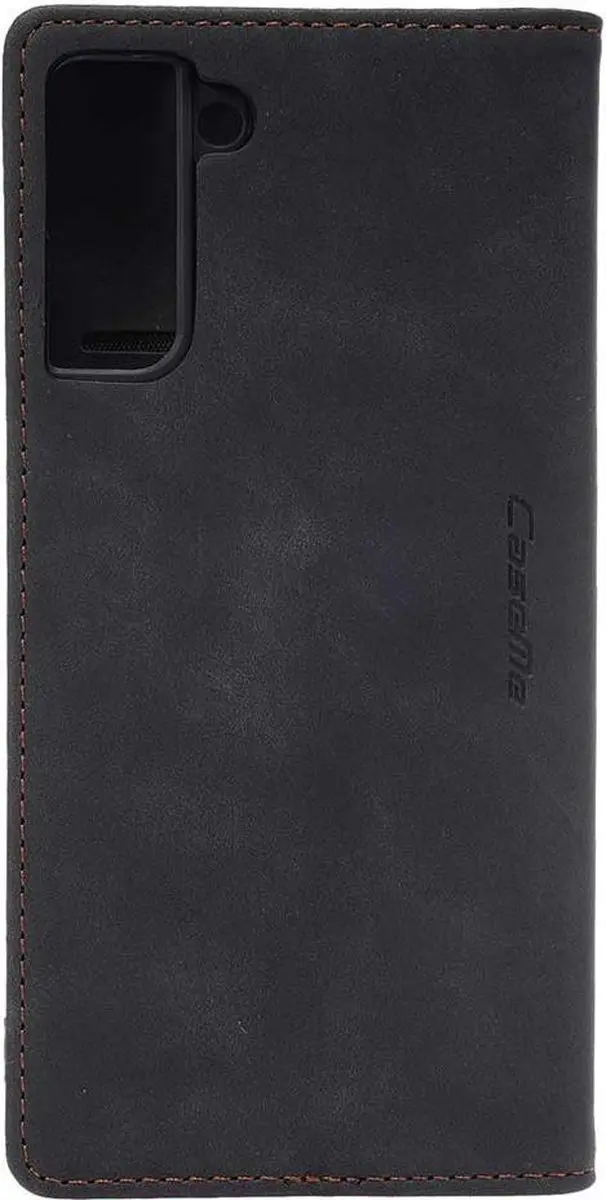 Caseme Samsung Galaxy S21 Plus Wallet Case - Zwart - mpn-8718923687827