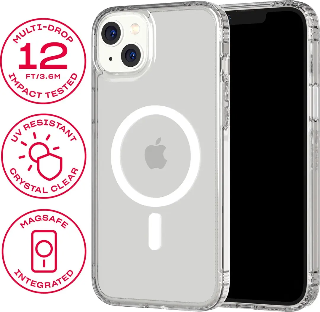 Tech21 Evo Clear iPhone 14 Plus Hoesje