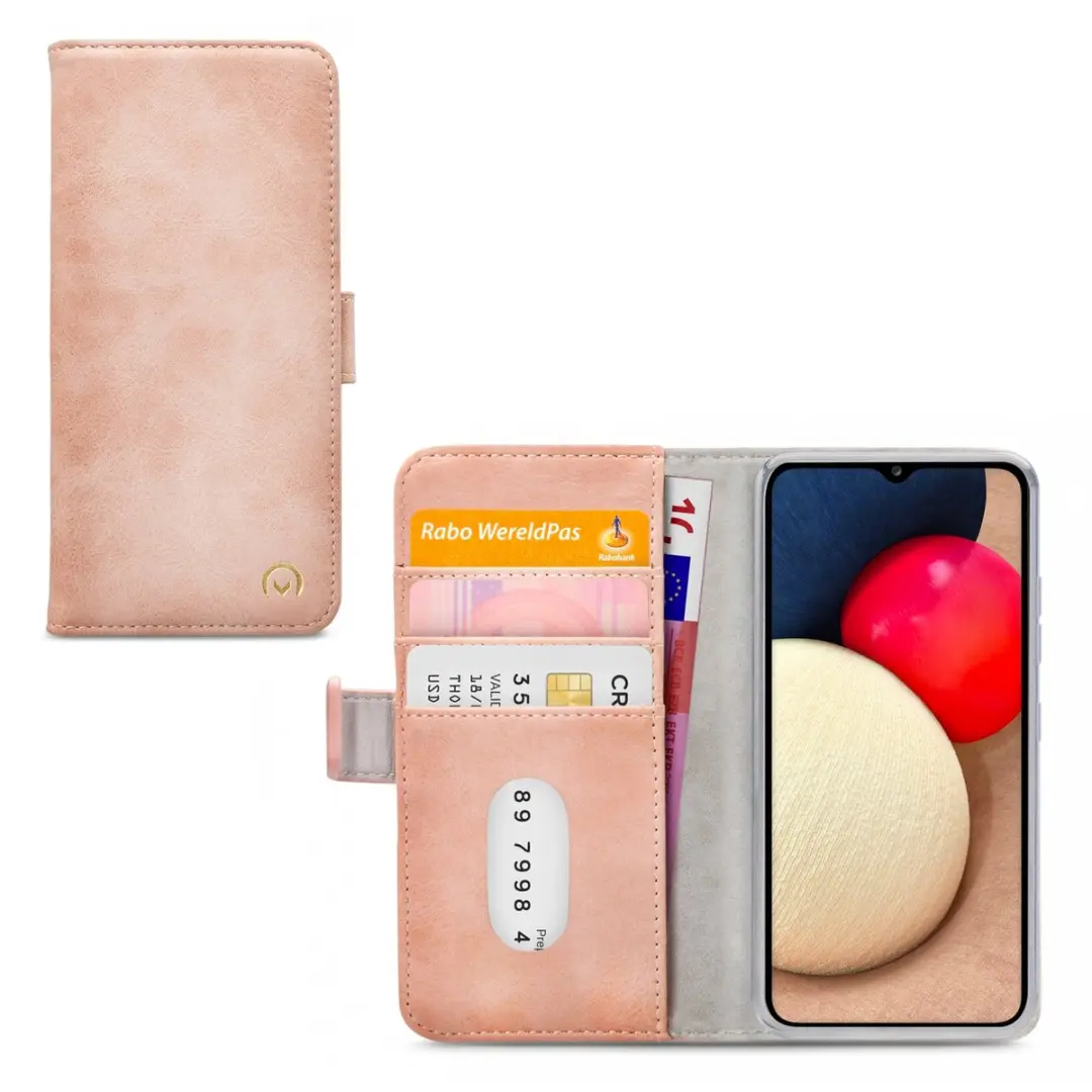 Mobilize Bookcase Hoesje MOB-EGWBCSP-GALA02S - Roze - 4 Pasjes