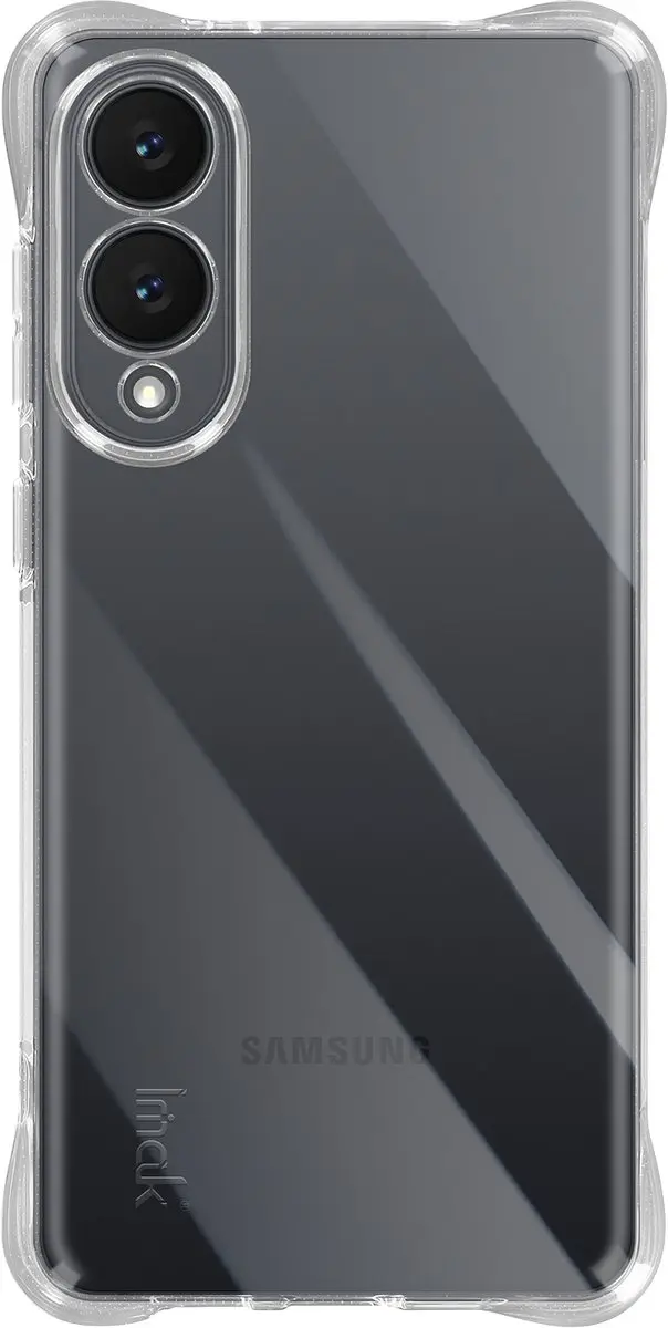 Imak Hoesje Galaxy S25 Edge Silicone Transparant BACK-217819