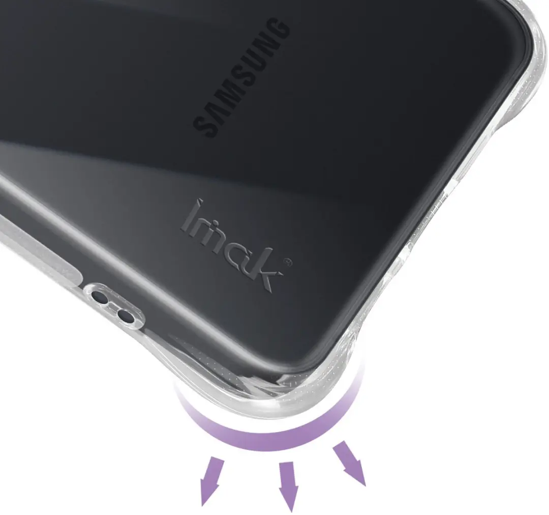 Imak Hoesje Galaxy S25 Edge Silicone Transparant BACK-217819