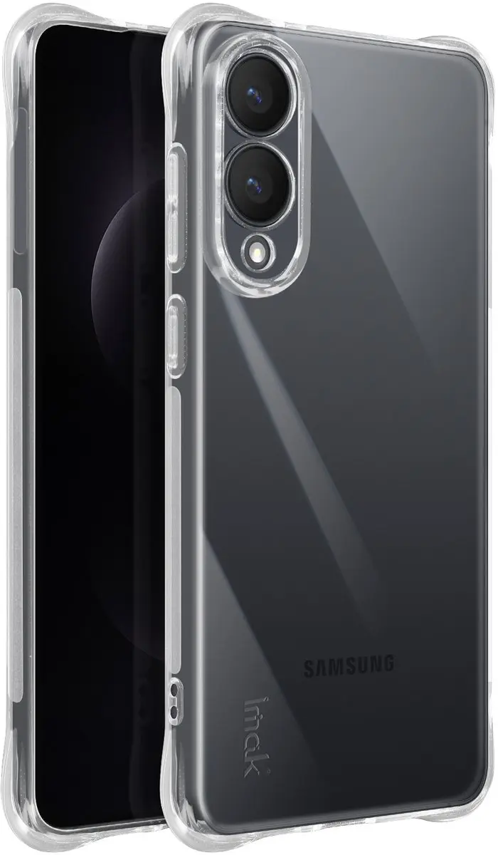 Imak Hoesje Galaxy S25 Edge Silicone Transparant BACK-217819
