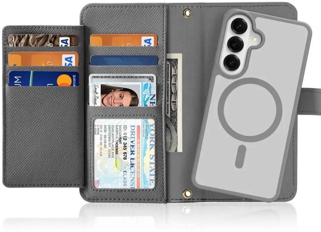 Dux Ducis Lawa Hoesje Samsung Galaxy S26 Plus - Grijs - afbeelding 6 van 6