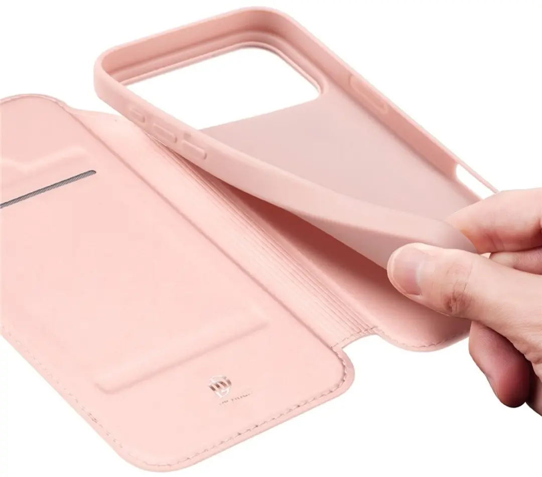 Dux Ducis iPhone 17 Pro Max Hoesje Rose Goud - 1 Pasje