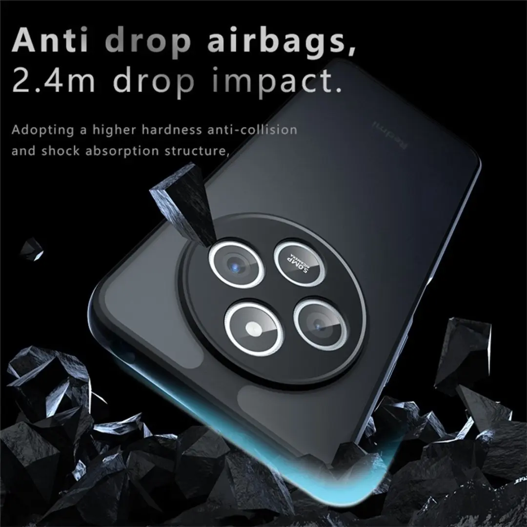 Dux Ducis Aimo Back Cover Zwart - Samsung Galaxy A16 5G