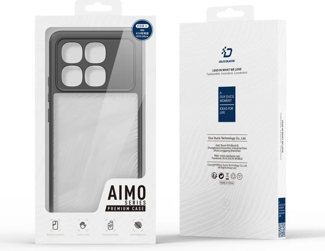 Dux Ducis Aimo Back Cover Zwart - Samsung Galaxy A16 5G