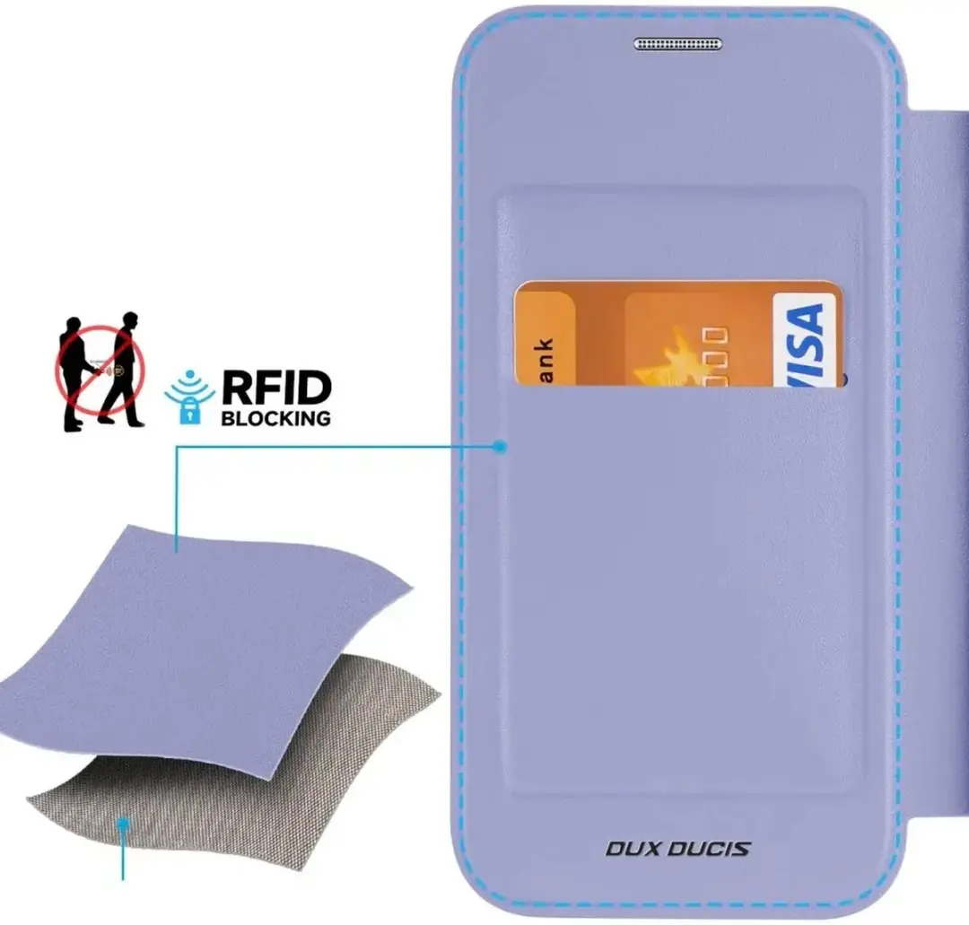 Dux Ducis Skin X Pro Book Case Series Telefoonhoesje - Samsung Galaxy S24 Plus - Paars