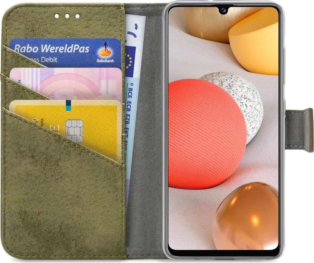 My Style MSFWLT1231 Telefoonhoesje Samsung Galaxy A42 - Groen