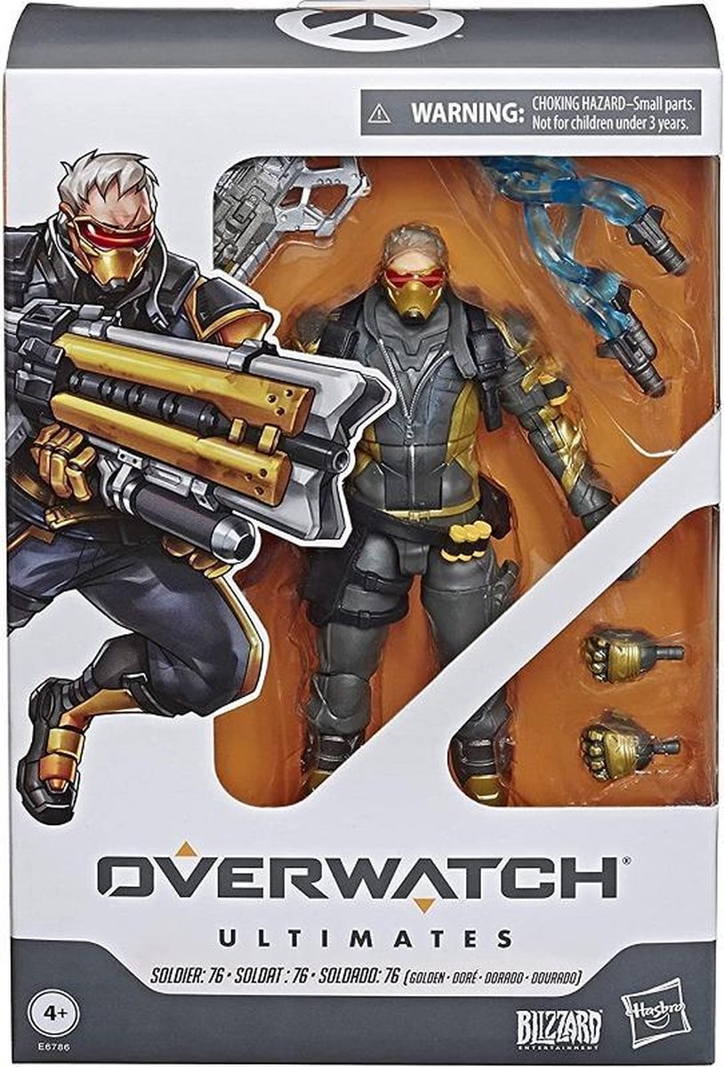 Hasbro: Overwatch Ultimates - Soldier 76 Figure