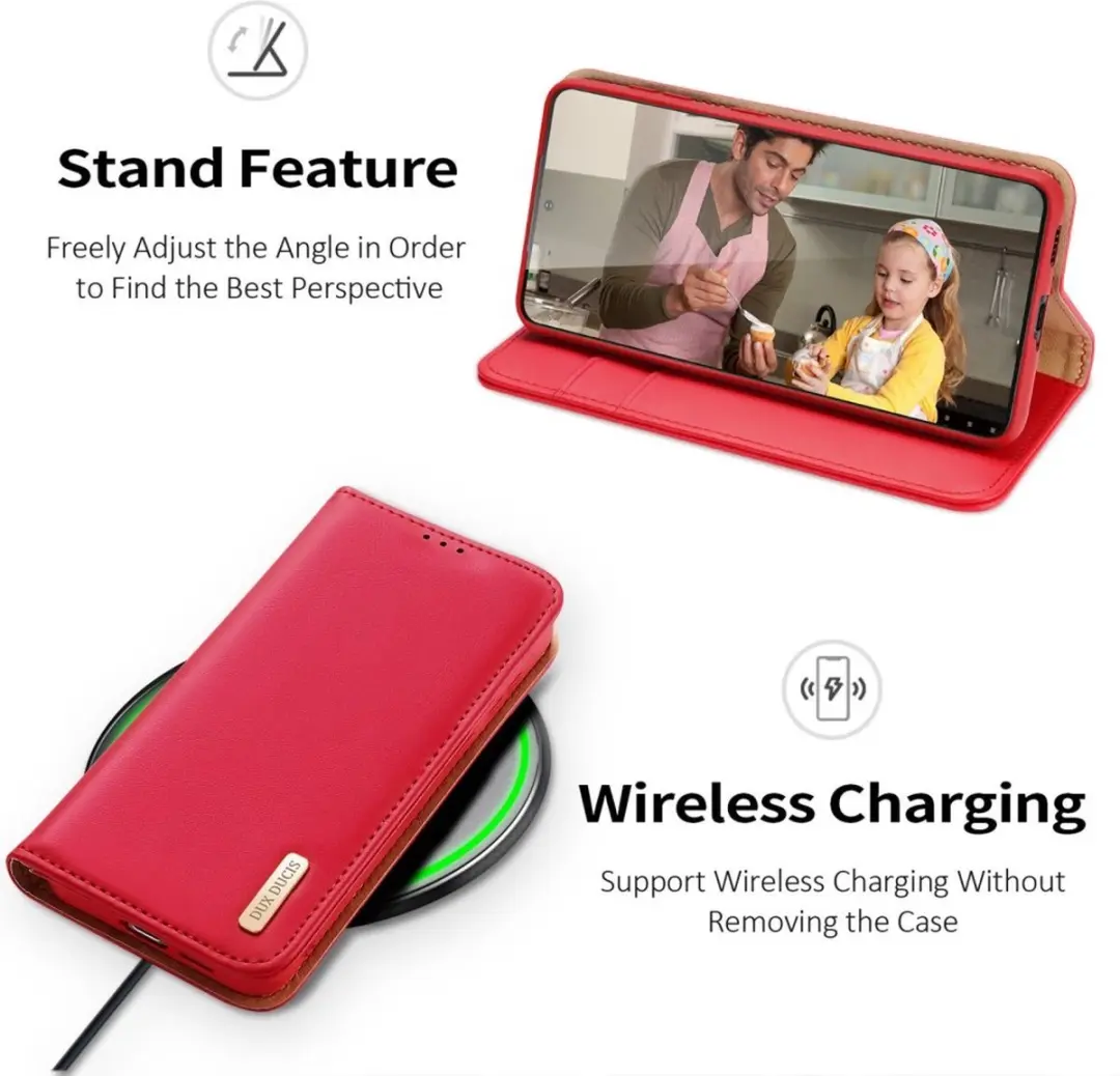 Dux Ducis Hivo Series Telefoonhoesje Samsung Galaxy S23 - Rood