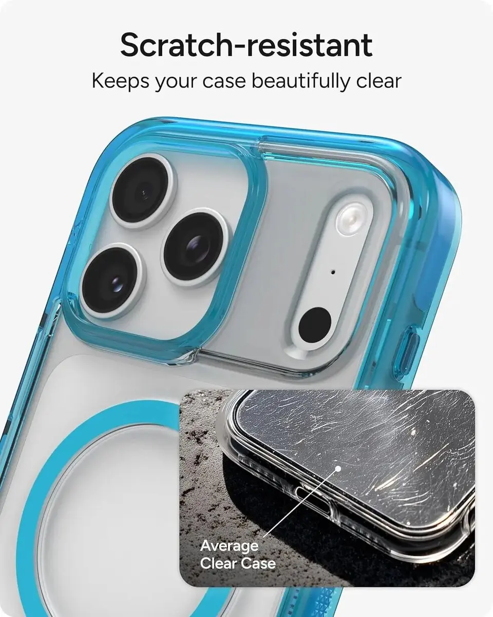 ZAGG Santa Cruz Snap Hoesje 702320876 - iPhone 17 Pro Max - Blauw - afbeelding 6 van 6