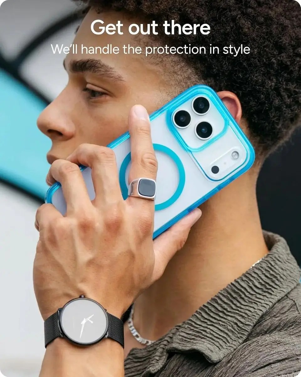 ZAGG Santa Cruz Snap Hoesje 702320876 - iPhone 17 Pro Max - Blauw