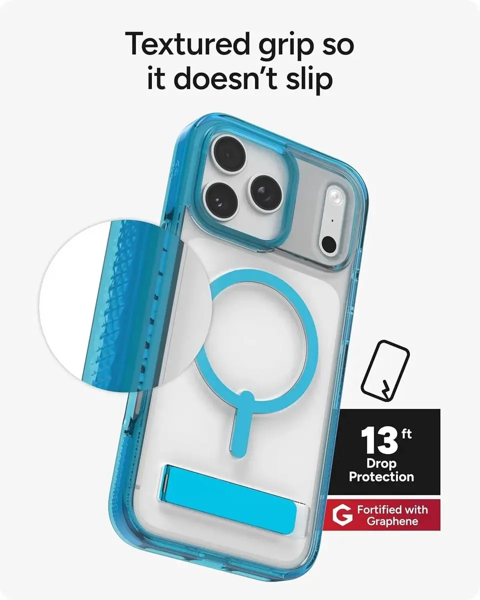 ZAGG Santa Cruz Snap Hoesje 702320876 - iPhone 17 Pro Max - Blauw