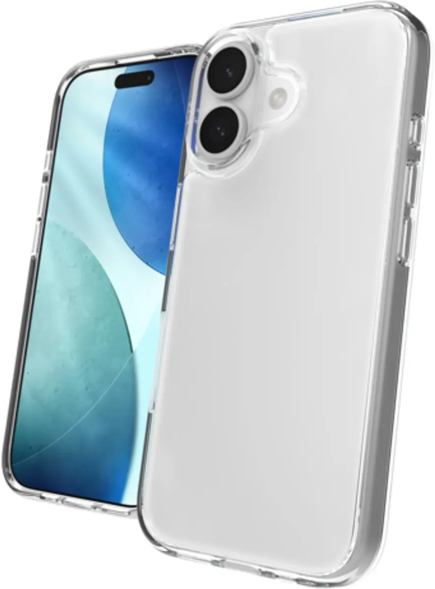 ZAGG Crystal Palace Lite iPhone 17 Hoesje - Transparant Grafeen