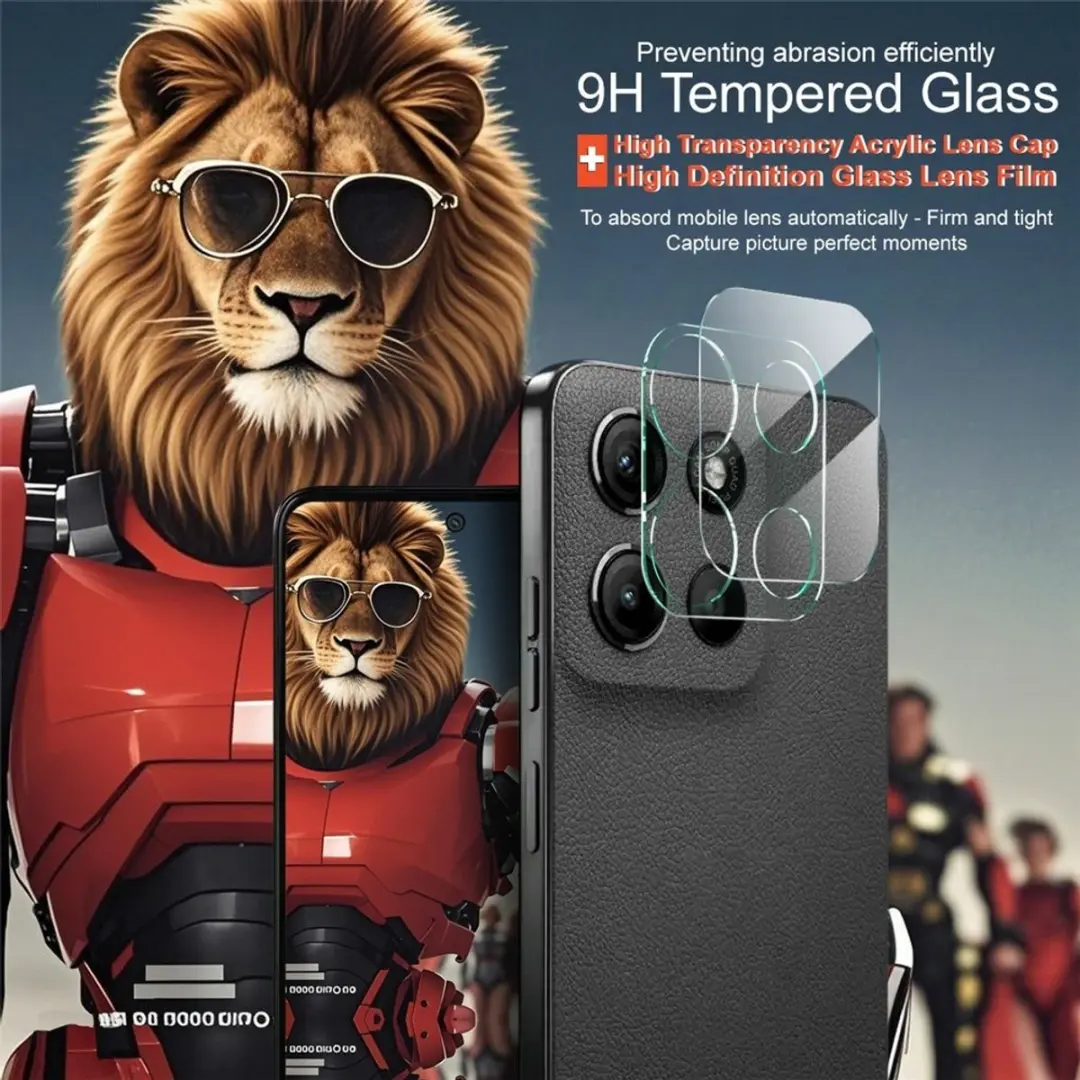 Imak 9H Camera Lens Protector - Motorola Moto G15/G17 - Transparant