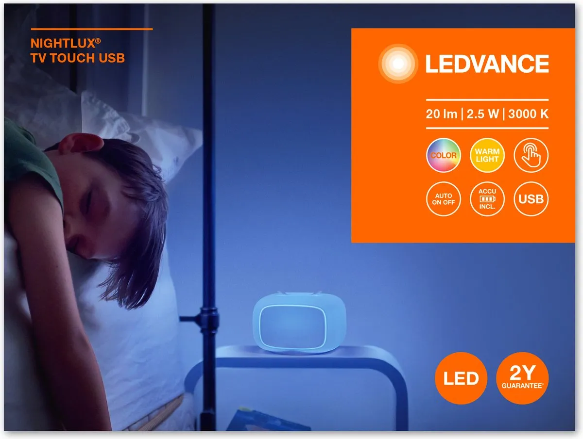 LEDVANCE NIGHTLUX TOUCH RGBW LED Armatuur - Wit