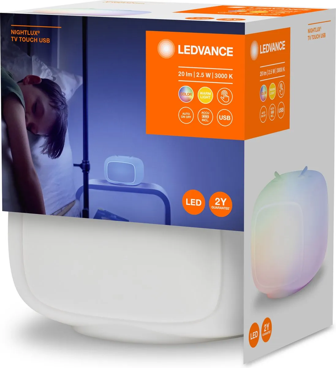 LEDVANCE NIGHTLUX TOUCH RGBW LED Armatuur - Wit