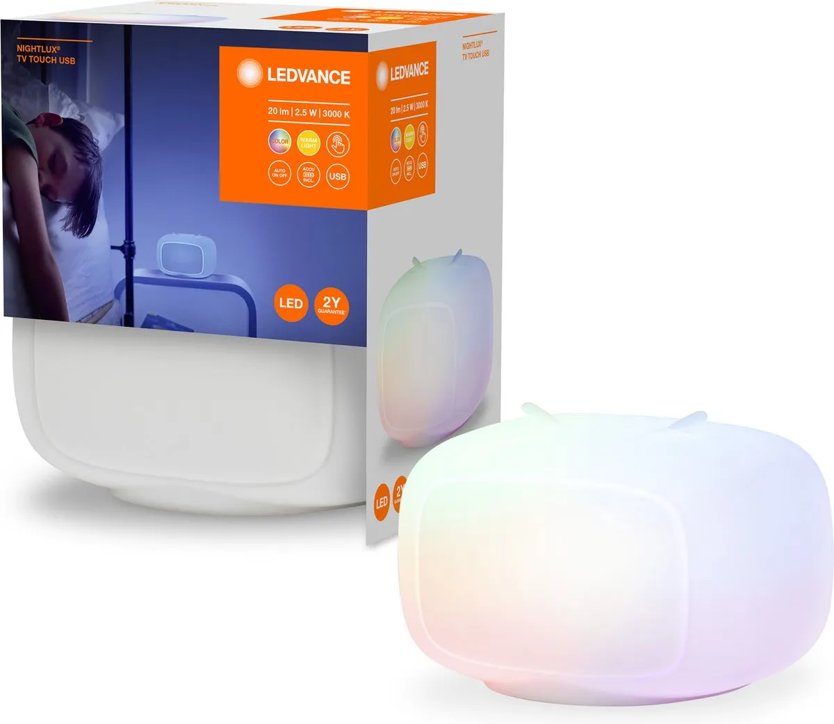 LEDVANCE NIGHTLUX TOUCH RGBW LED Armatuur - Wit