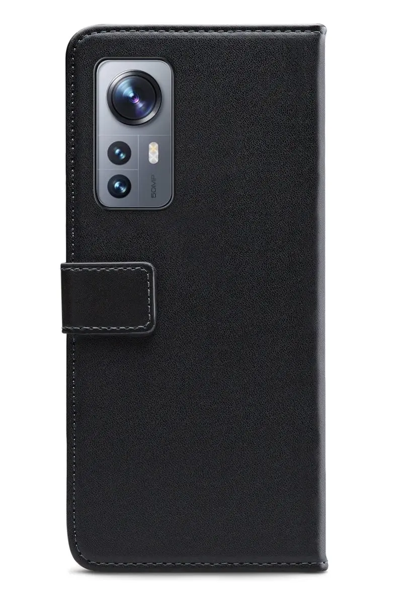 Mobilize Xiaomi 12 Classic Gelly Wallet Book Case - Zwart - mpn-8718256964411