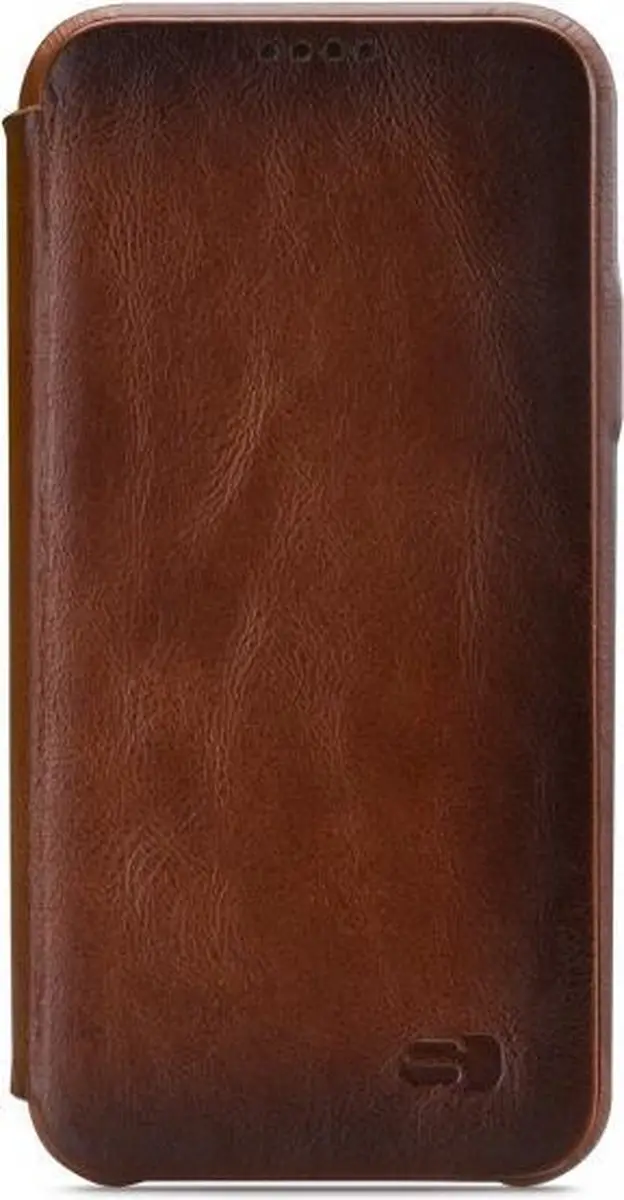 Senza Desire Skinny Booklet Hoesje iPhone 6/6s BKLCS1023 - 4 Pasjes - Bruin