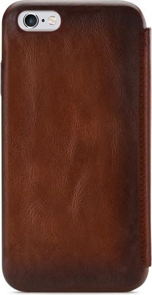 Senza Desire Skinny Booklet Hoesje iPhone 6/6s BKLCS1023 - 4 Pasjes - Bruin