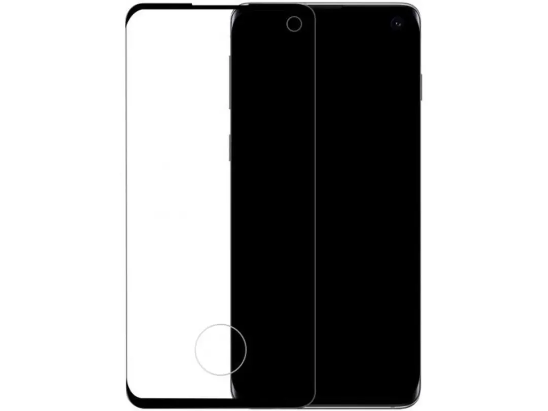 Mobilize Screenprotector Samsung Galaxy S10 - Zwart