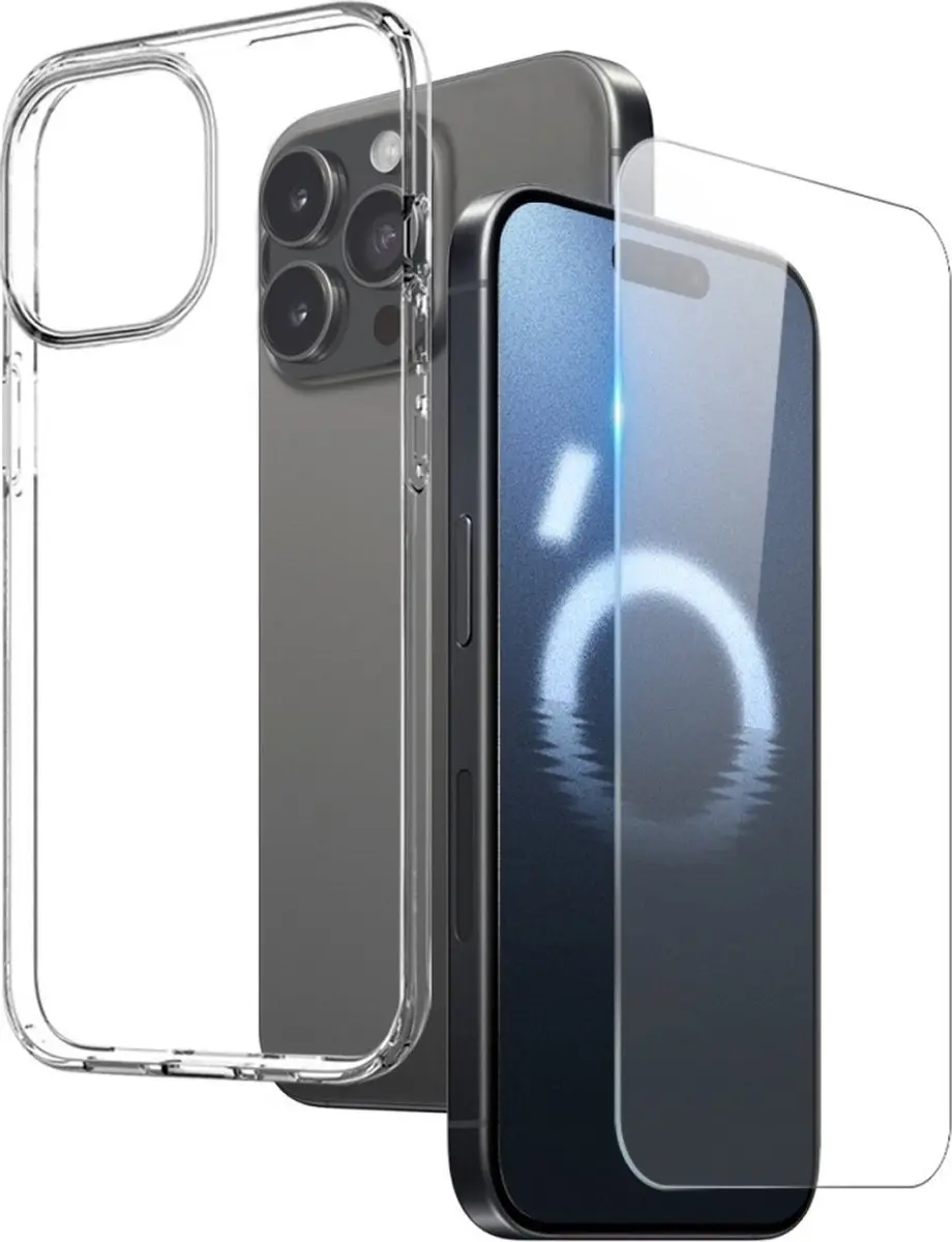 NORTHJO iPhone 16 Pro 2-in-1 Hoesje
