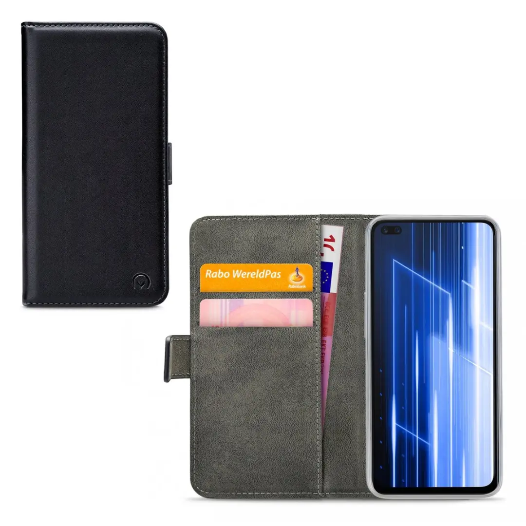 Mobilize Classic Gelly Wallet Bookcase Realme X50 - Pasjeshouder Zwart
