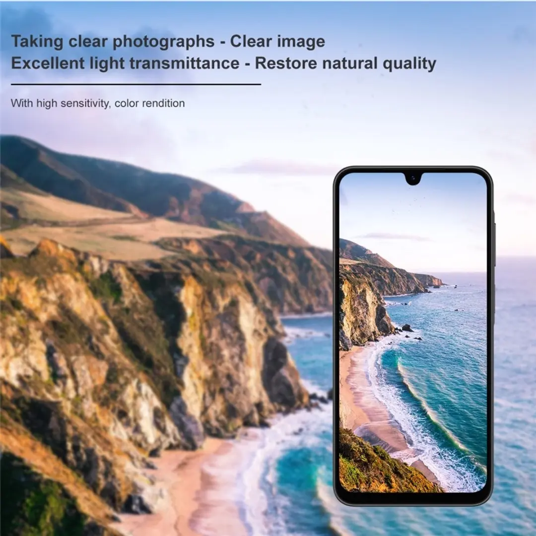 Imak 9H Tempered Glass Camera Lens Protector - Samsung Galaxy A17 - Zwart - afbeelding 6 van 6