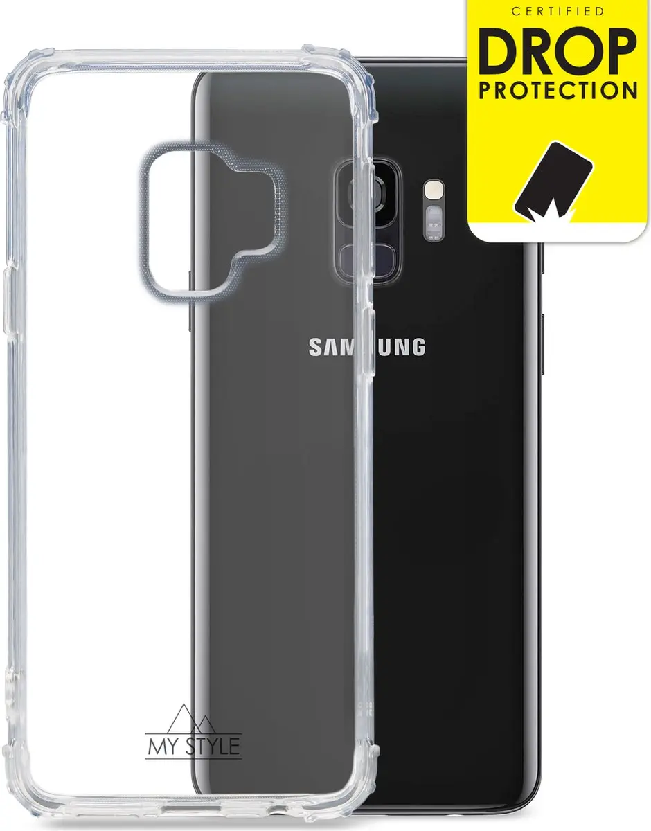 My Style MSPFCS1007 Telefoonhoesje - Samsung Galaxy S9 - Transparant