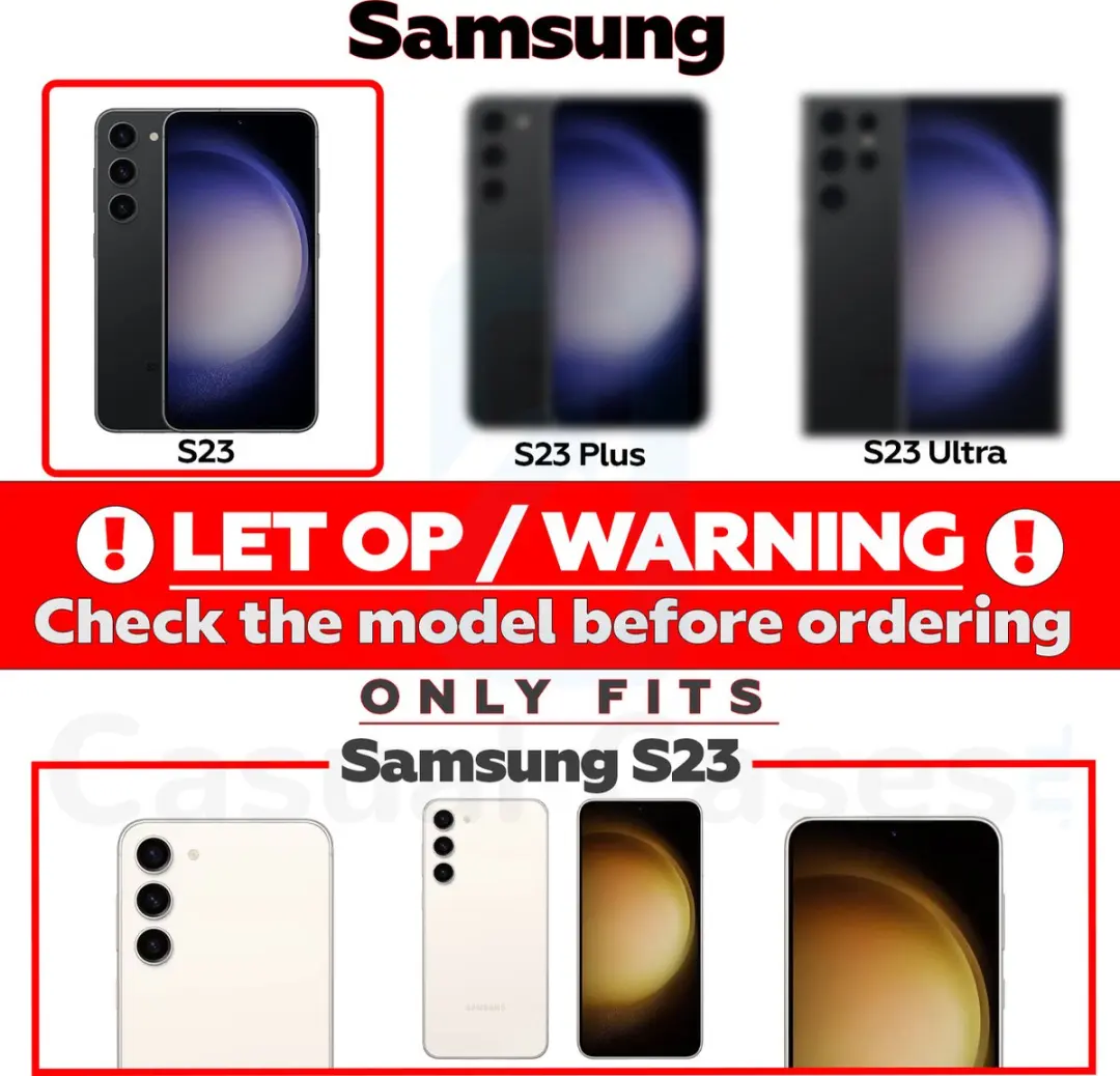 Caseme Vintage 2-in-1 Portemonneehoes Samsung Galaxy S23 - 14 Pasjes - Zwart