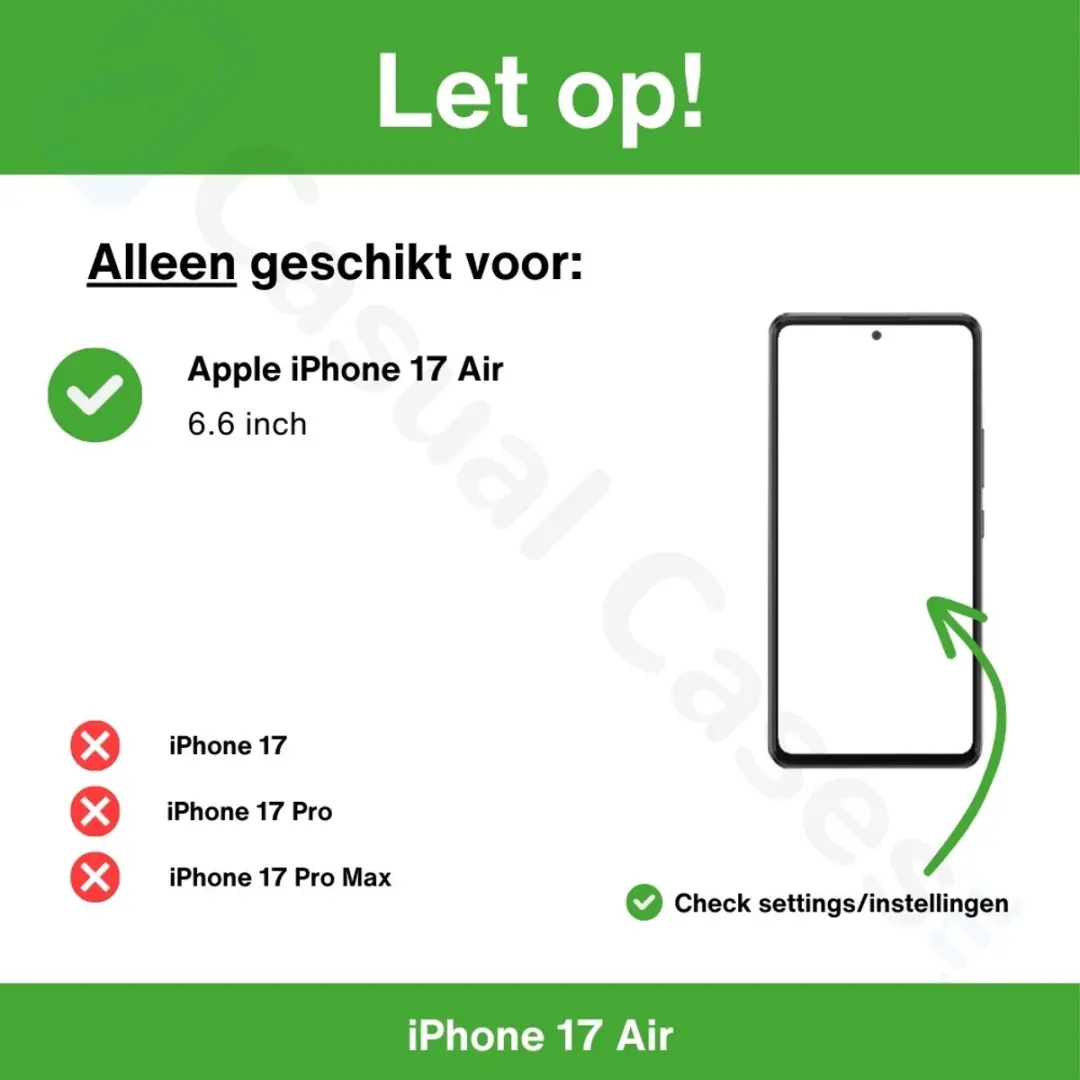 Dux Ducis iPhone 17 Air Hoesje Rose Goud - 8721389802055
