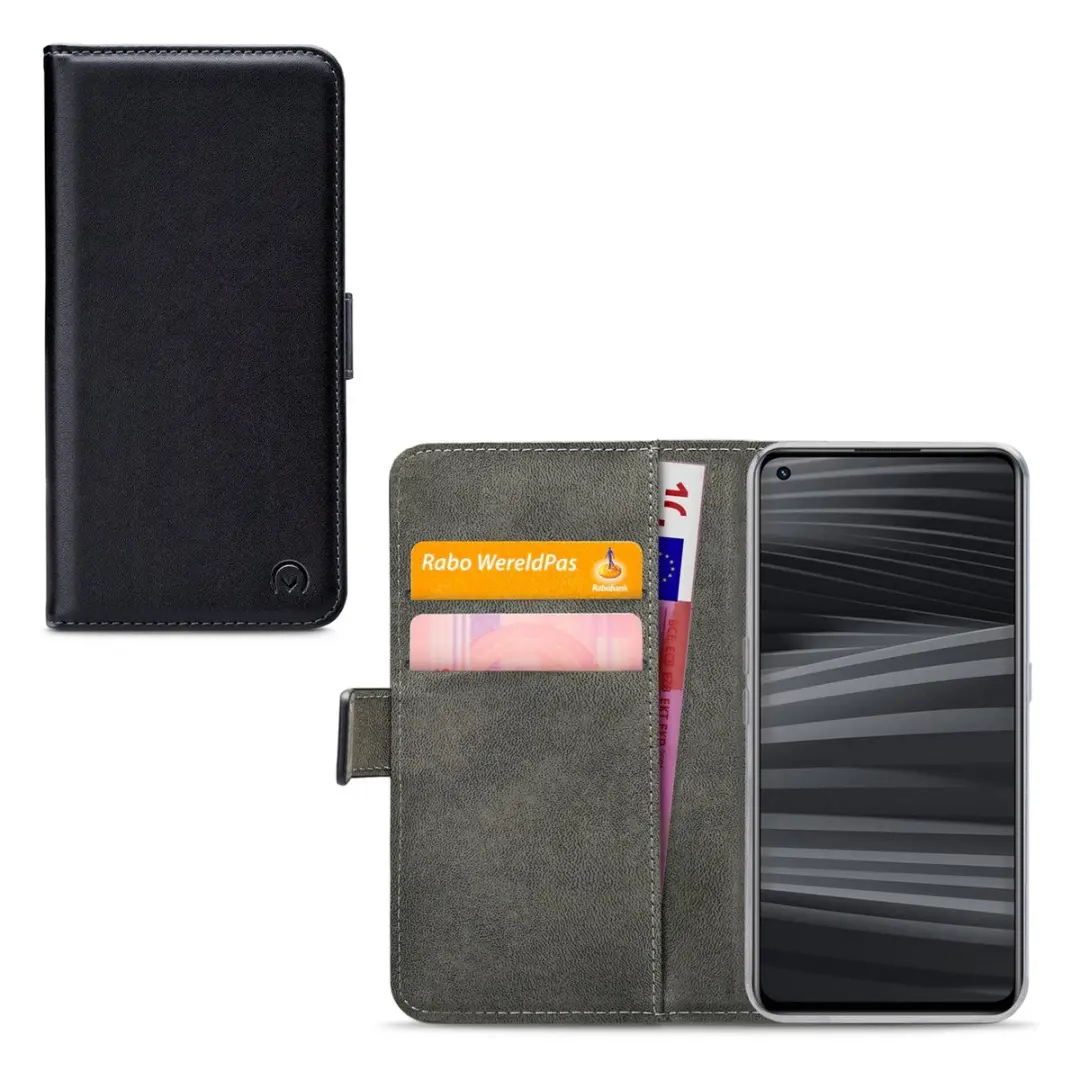 Mobilize Classic Gelly Wallet Bookcase Realme GT2 - Pasjeshouder Zwart