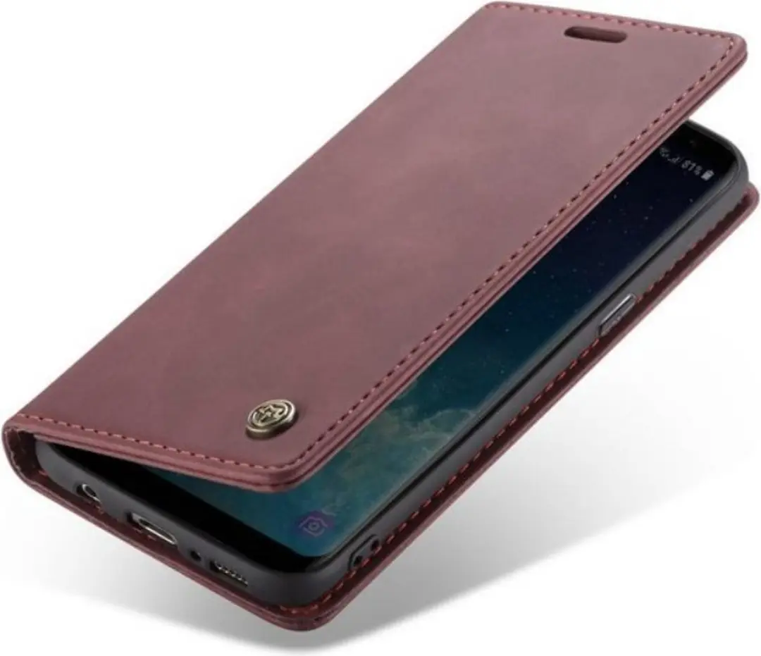Caseme Bookcase Telefoonhoes Paars - Oppo A16/A16s
