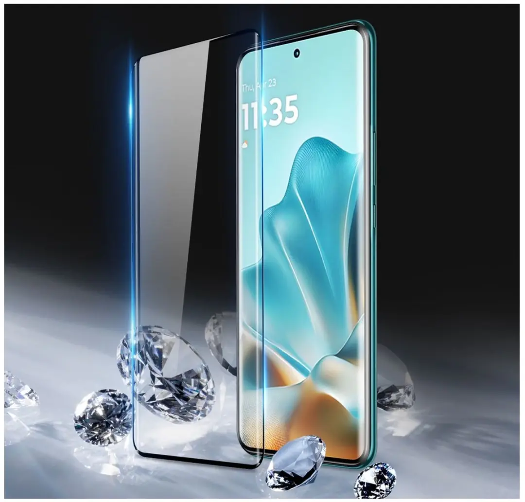 Dux Ducis Screen Protector Motorola Edge 60 Fusion - Full-Cover Tempered Glass Zwart