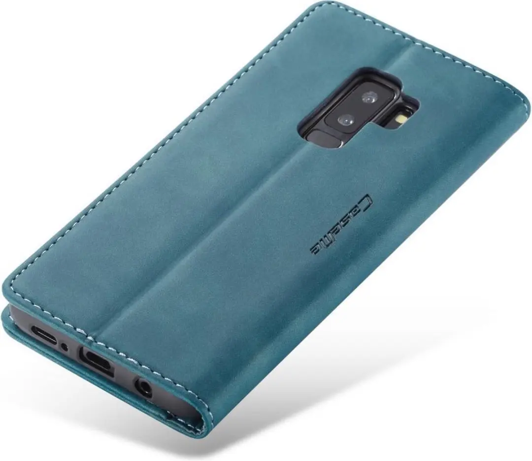 Caseme Book Case Samsung Galaxy S9+ - Blauw - afbeelding 6 van 6