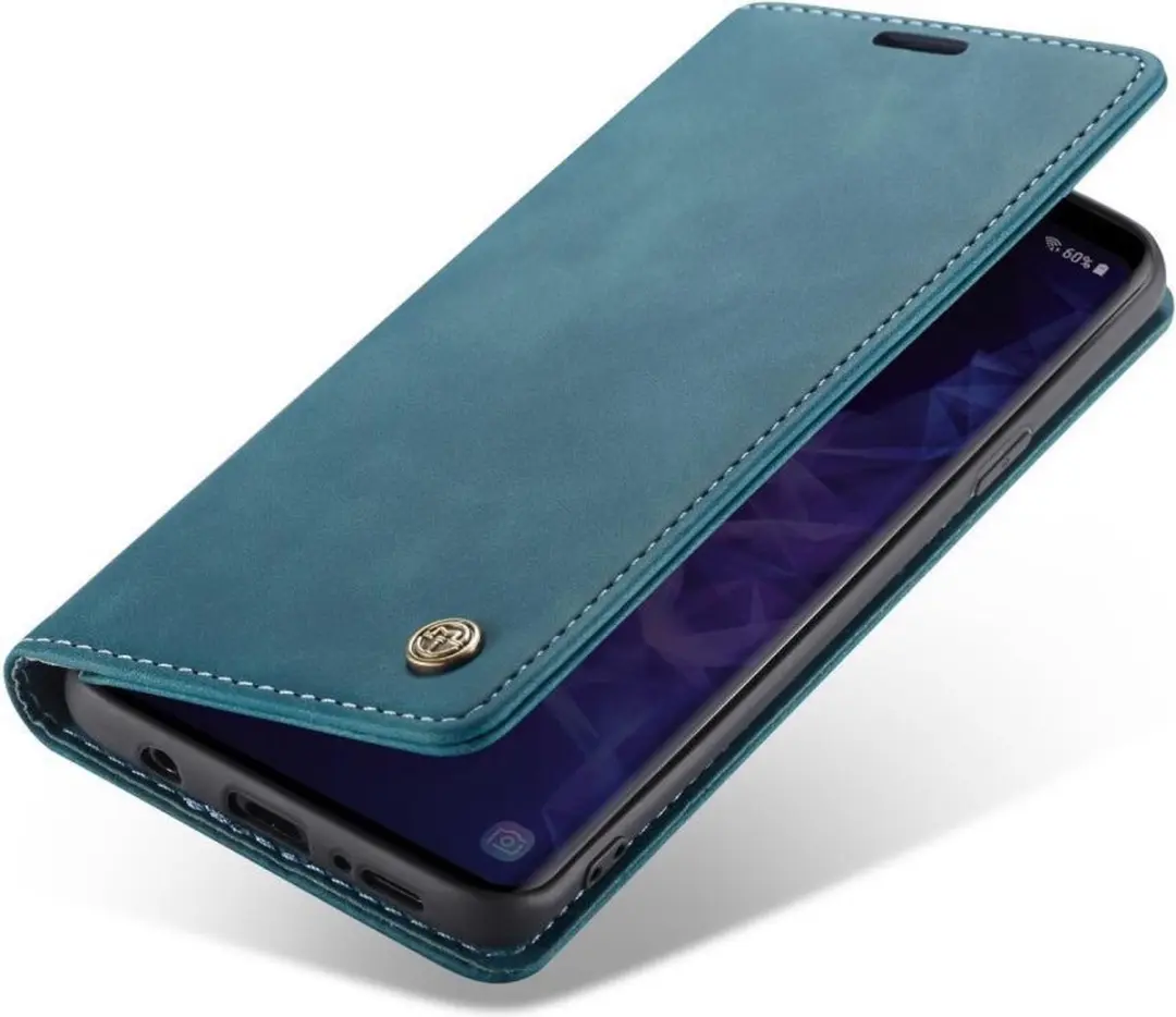 Caseme Book Case Samsung Galaxy S9+ - Blauw