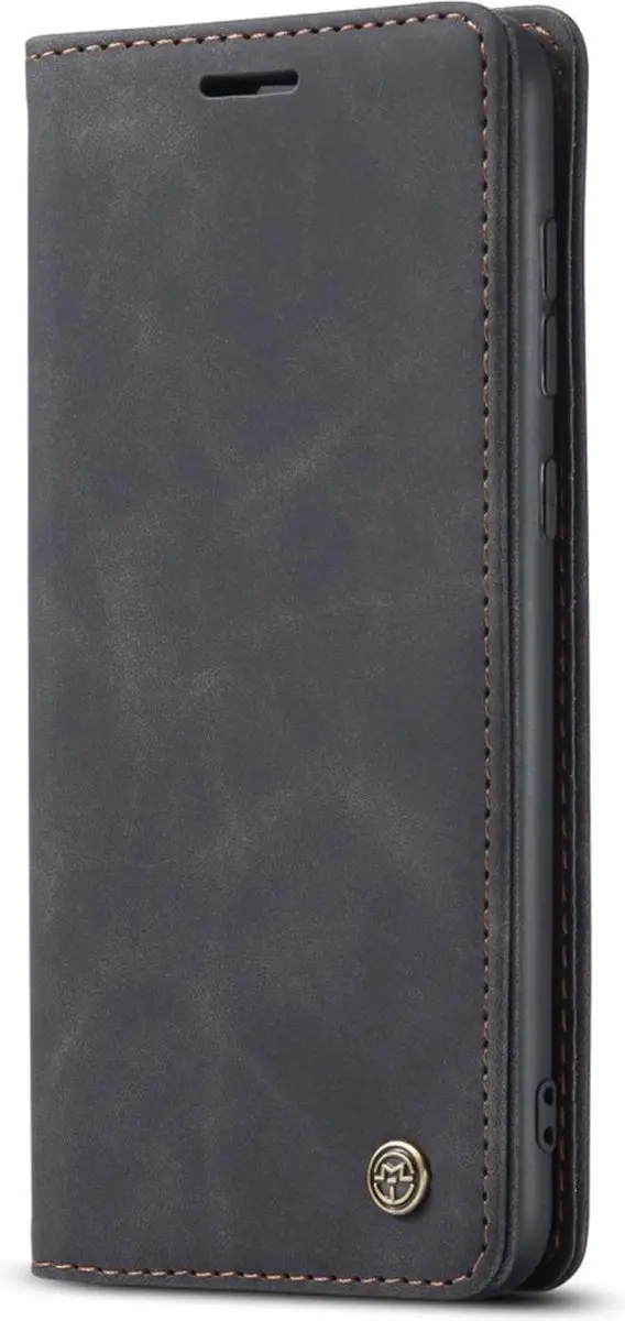 Caseme 013 Book Case Hoesje Samsung Galaxy S21 FE - Zwart