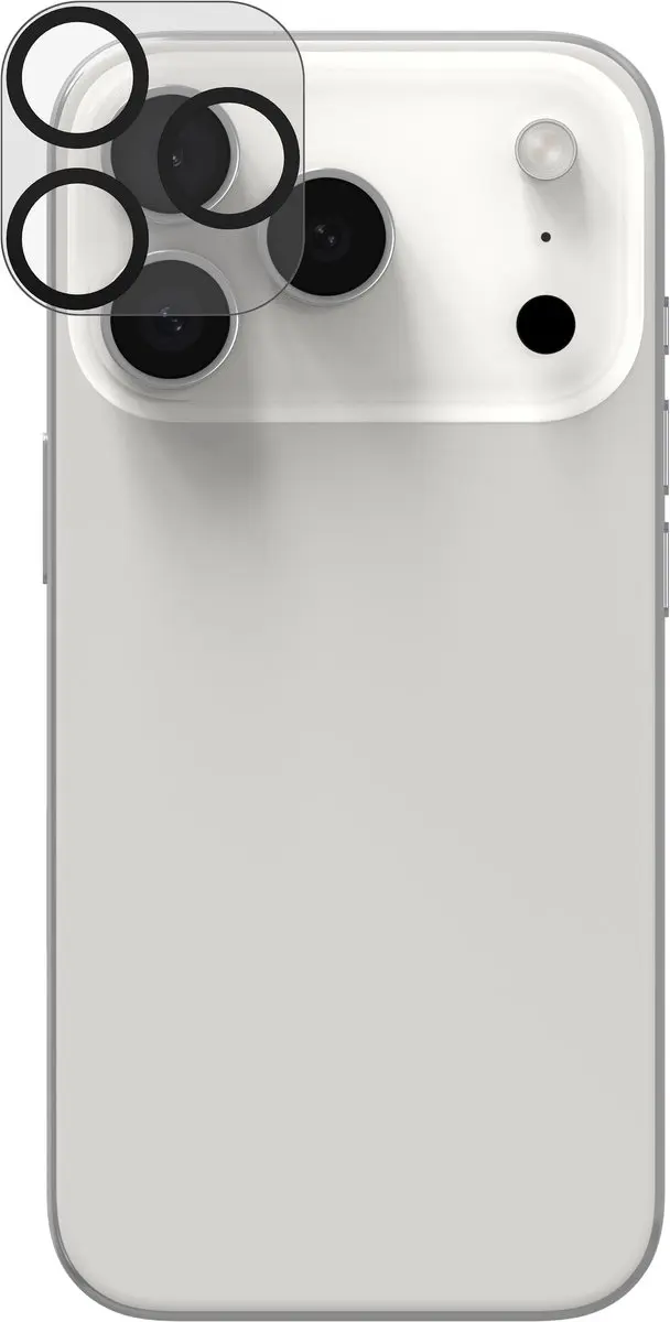 ZAGG Invisibleshield Glass Elite Camera Frame iPhone 17 Pro/Max - Zwart