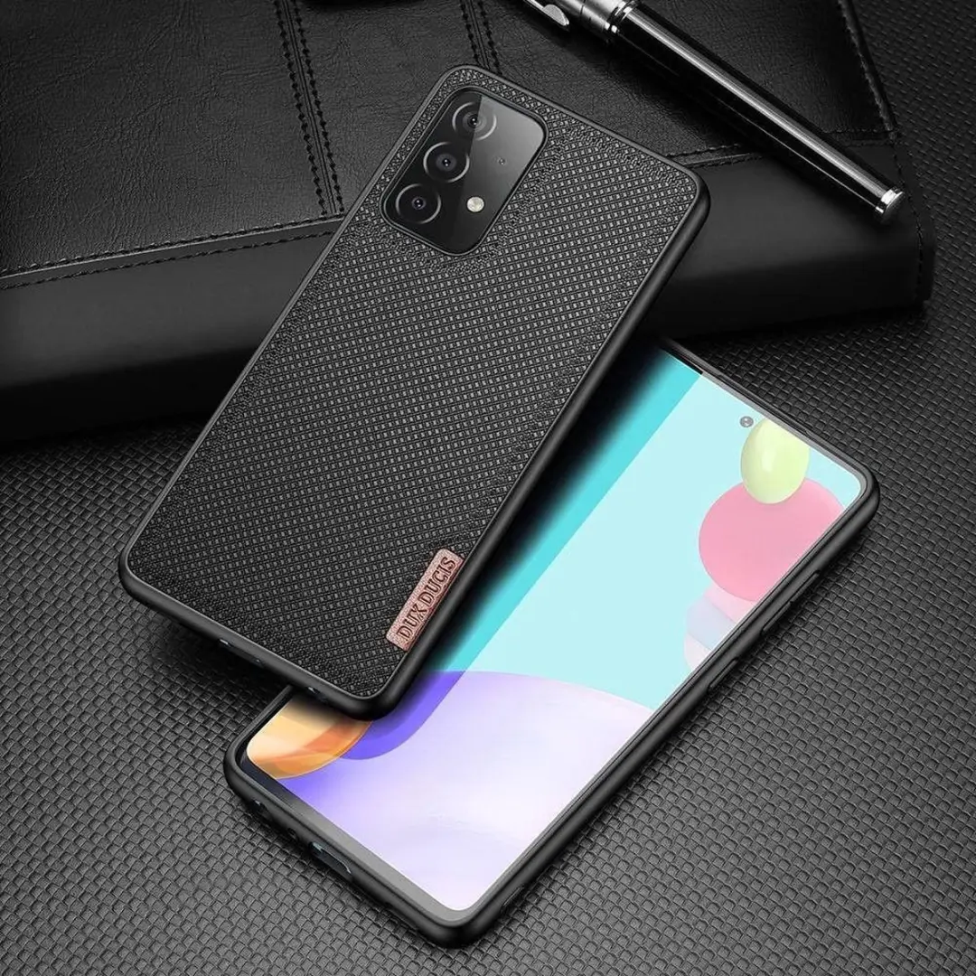 Dux Ducis Fino Series A726-51 Hoesje - Samsung Galaxy A72 - Zwart
