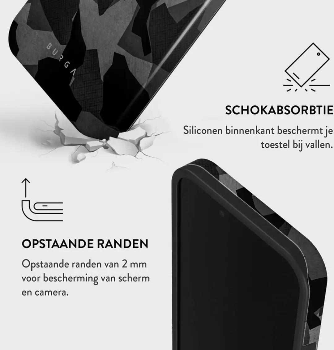 Burga Tough Case iPhone 16/17 - Night