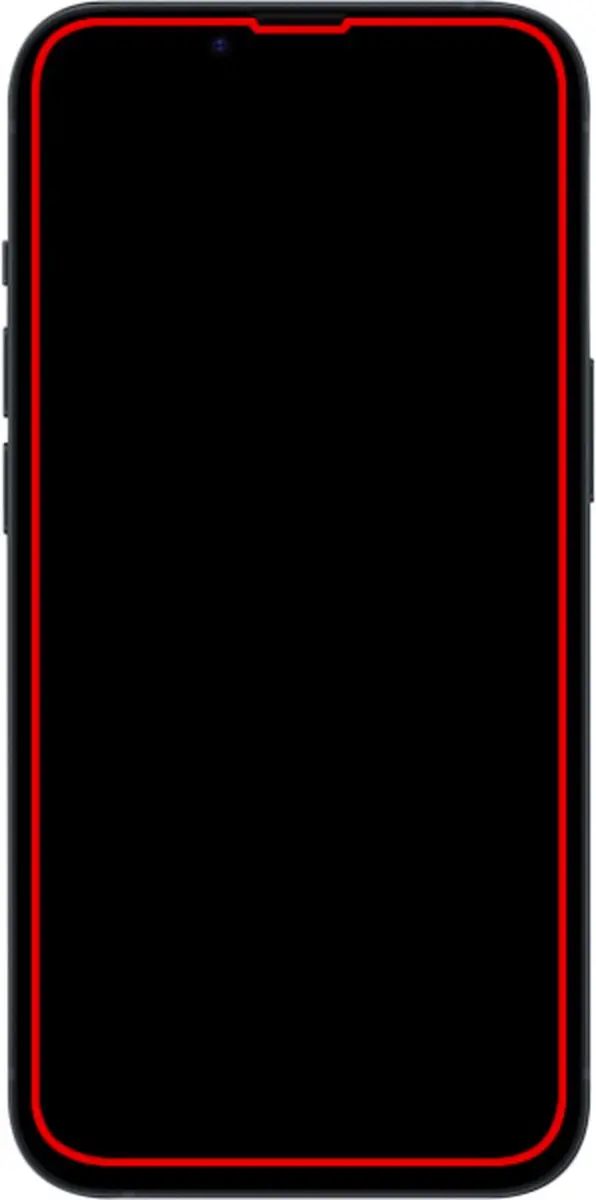 Mobilize iPhone 15 Pro Screenprotector Privacy - Zwart