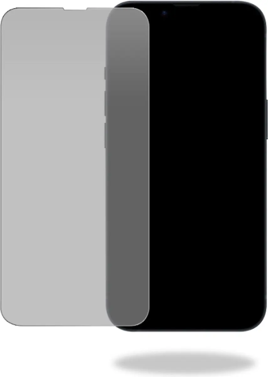Mobilize iPhone 15 Pro Screenprotector Privacy - Zwart - afbeelding 6 van 6