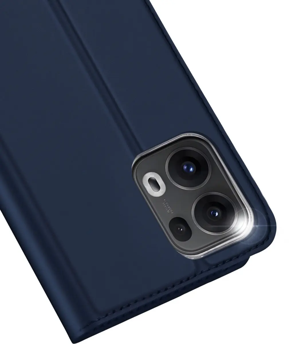 Dux Ducis Slim Softcase Bookcase Oppo Reno 13 Pro SH00085752 - Donkerblauw
